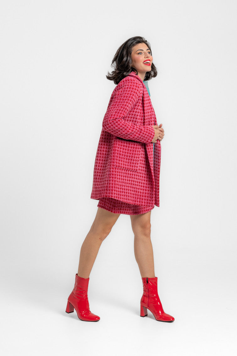 BLAZER OVER BOLSILLOS CROISSANT LOLINA