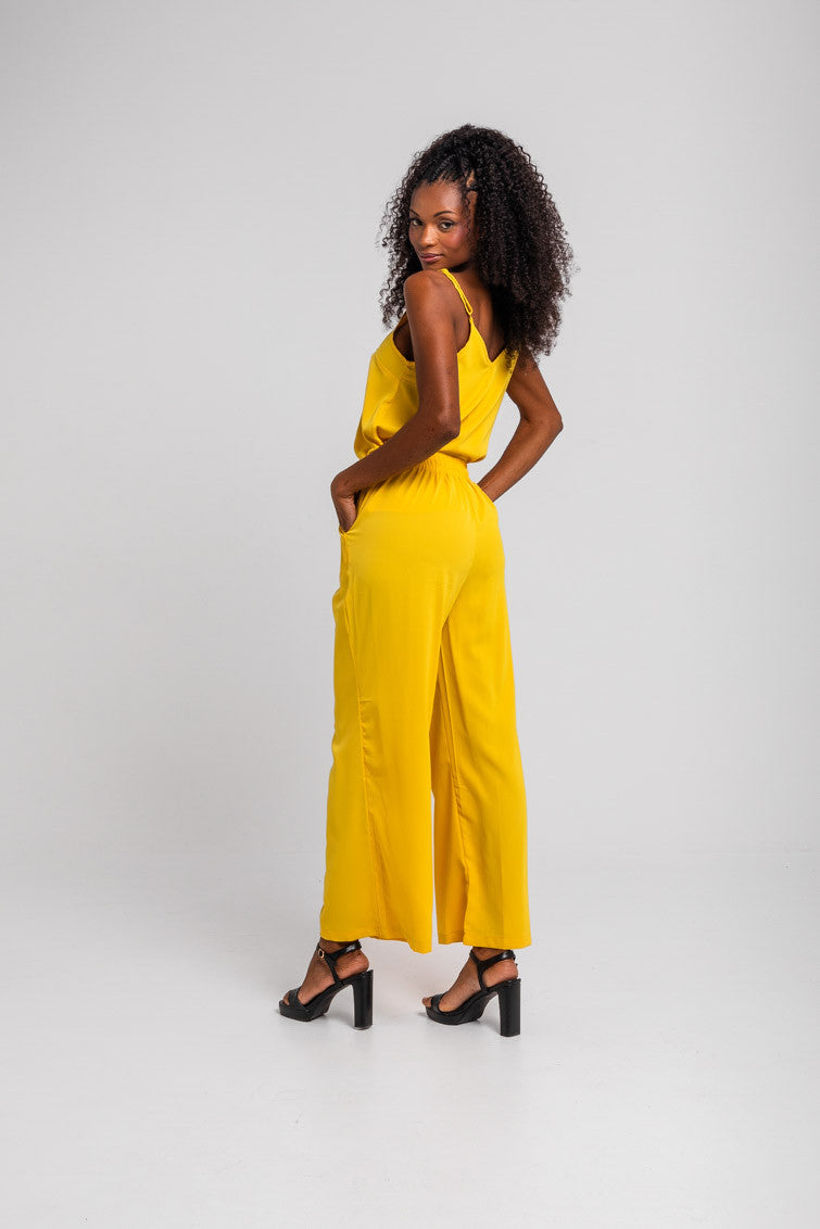 BLUSA LENCERA AMARILLA LA FARAONA LOLINA