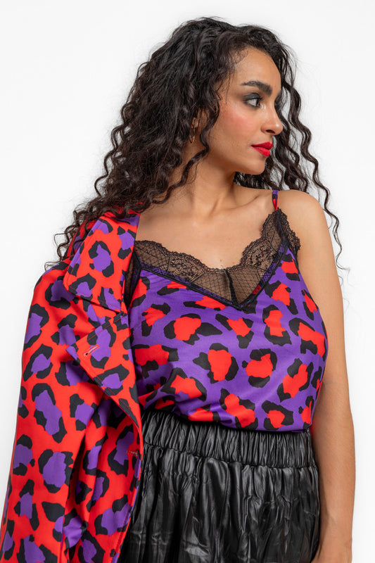 BLUSA LENCERA ANIMAL INSTINCT LOLINA