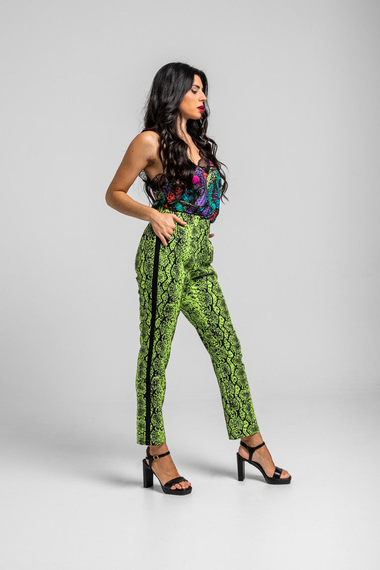 BLUSA LENCERA DE SERPIENTES VENENO LOLINA