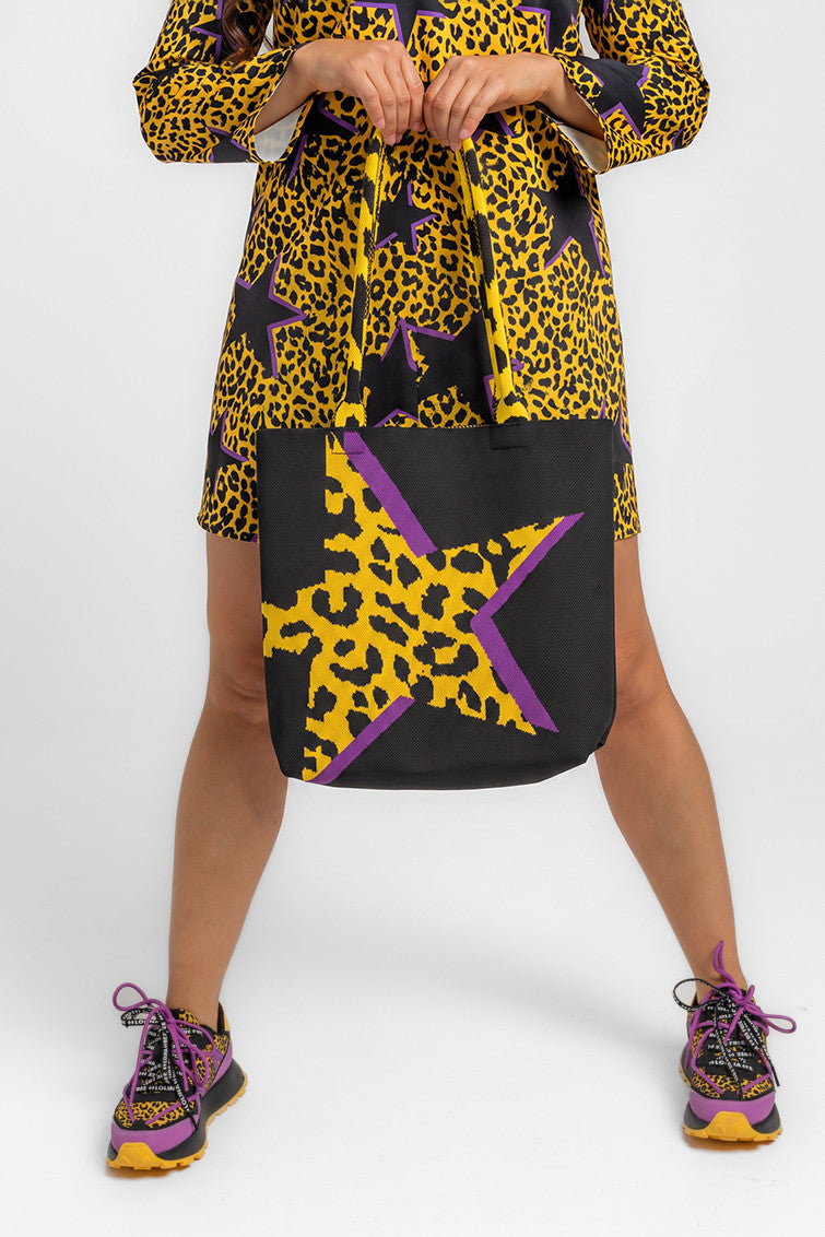 BOLSO TIPO TOTE DE PUNTO JACQUARD LOLINA