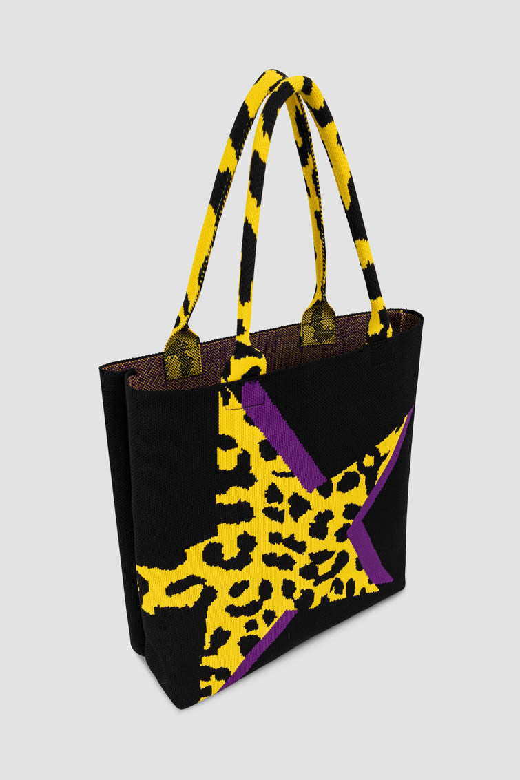 BOLSO TIPO TOTE DE PUNTO JACQUARD LOLINA