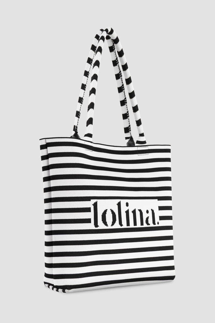 BOLSO TIPO TOTE DE PUNTO JACQUARD LOLINA