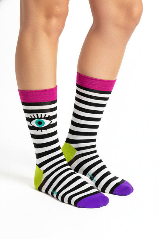 CALCETINES ESTAMPADOS LOVE YOURSELF LOLINA