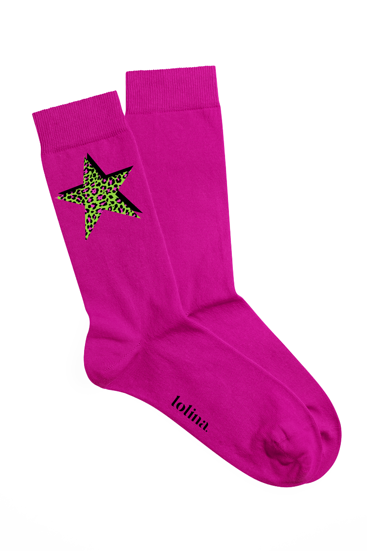 CALCETINES ESTAMPADOS SHINY GIRL LOLINA