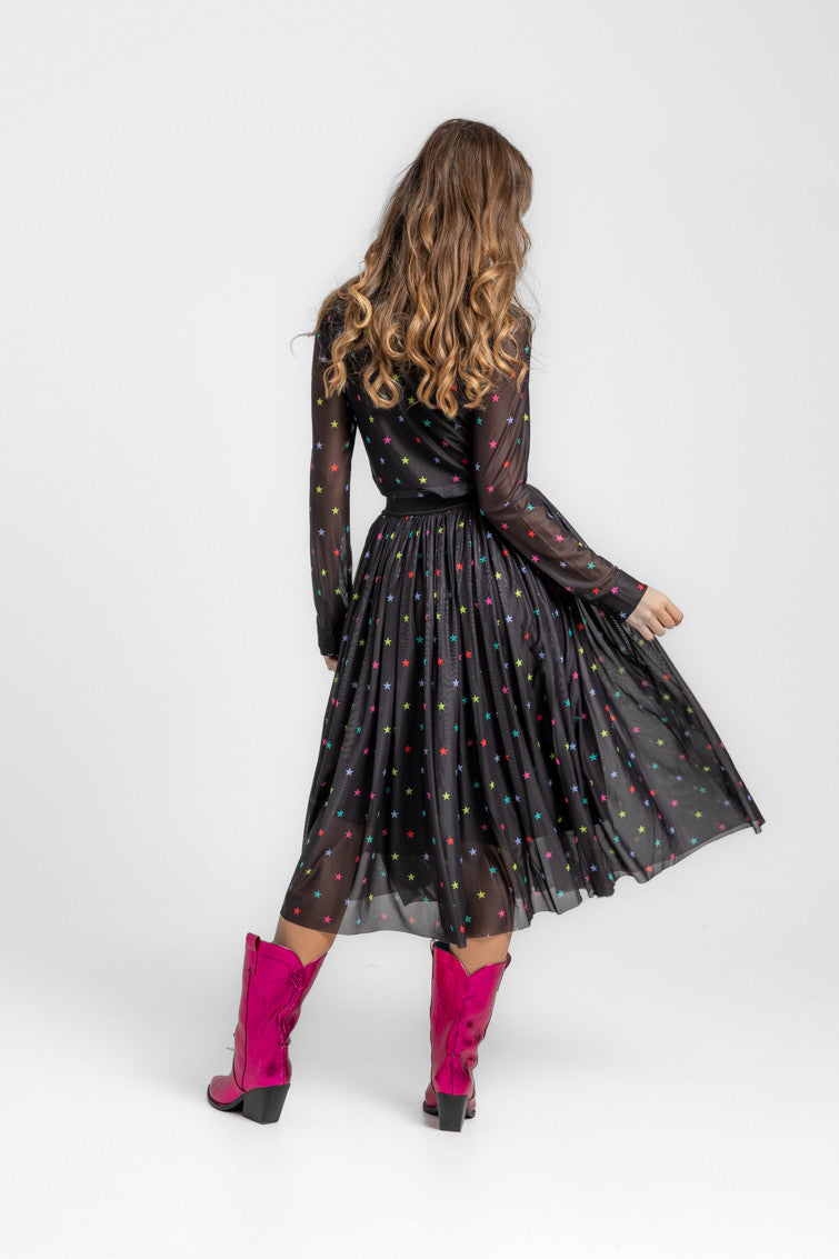 CAMISA DE TUL DRAPEADA STARS LOLINA