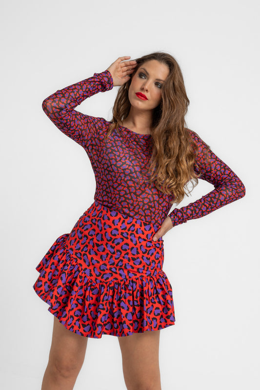 CAMISETA DE TUL ANIMAL INSTINCT LOLINA