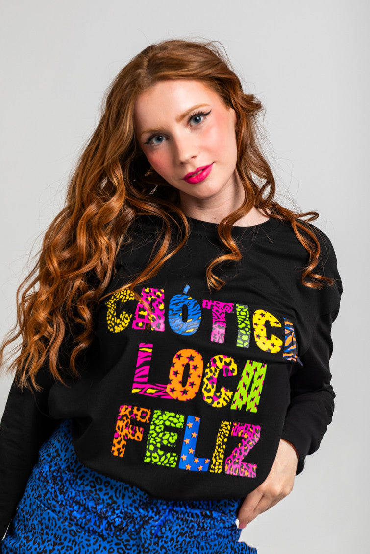 CAMISETA OVERSIZE DE ESTAMPADO VARIADO ANIMAL PRINT LOLINA