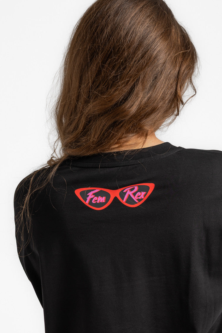 CAMISETA OVERSIZE FEM REX LOLINA