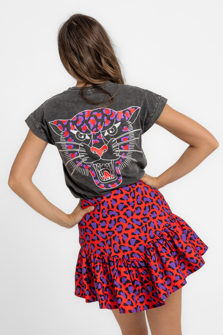 CAMISETA SIN MANGAS CORTE CANALLA ANIMAL INSTINCT LOLINA