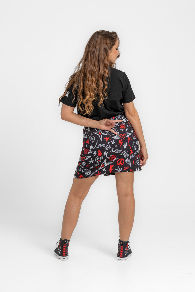 CAMISETA UNISEX ROCK AND ROLL LOLINA