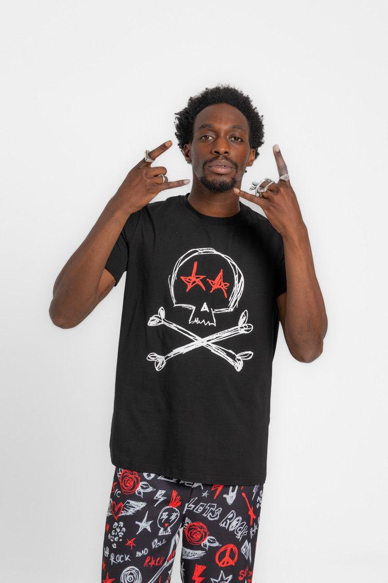 CAMISETA UNISEX ROCK AND ROLL LOLINA