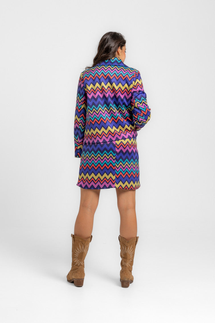 CHAQUETA RETRO CUELLO XL PEACE LOLINA