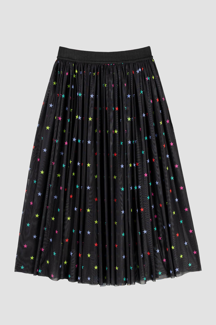 FALDA MIDI DE TUL CON VOLUMEN STARS LOLINA