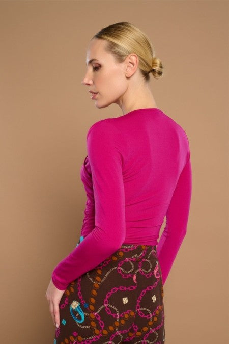 BELINA TOP FUCSIA MINUETO