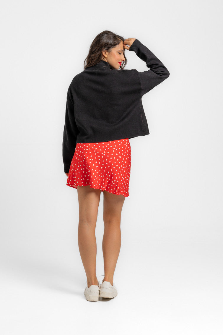 SUÉTER CROP ALL YOU NEED IS COFFEE LOLINA