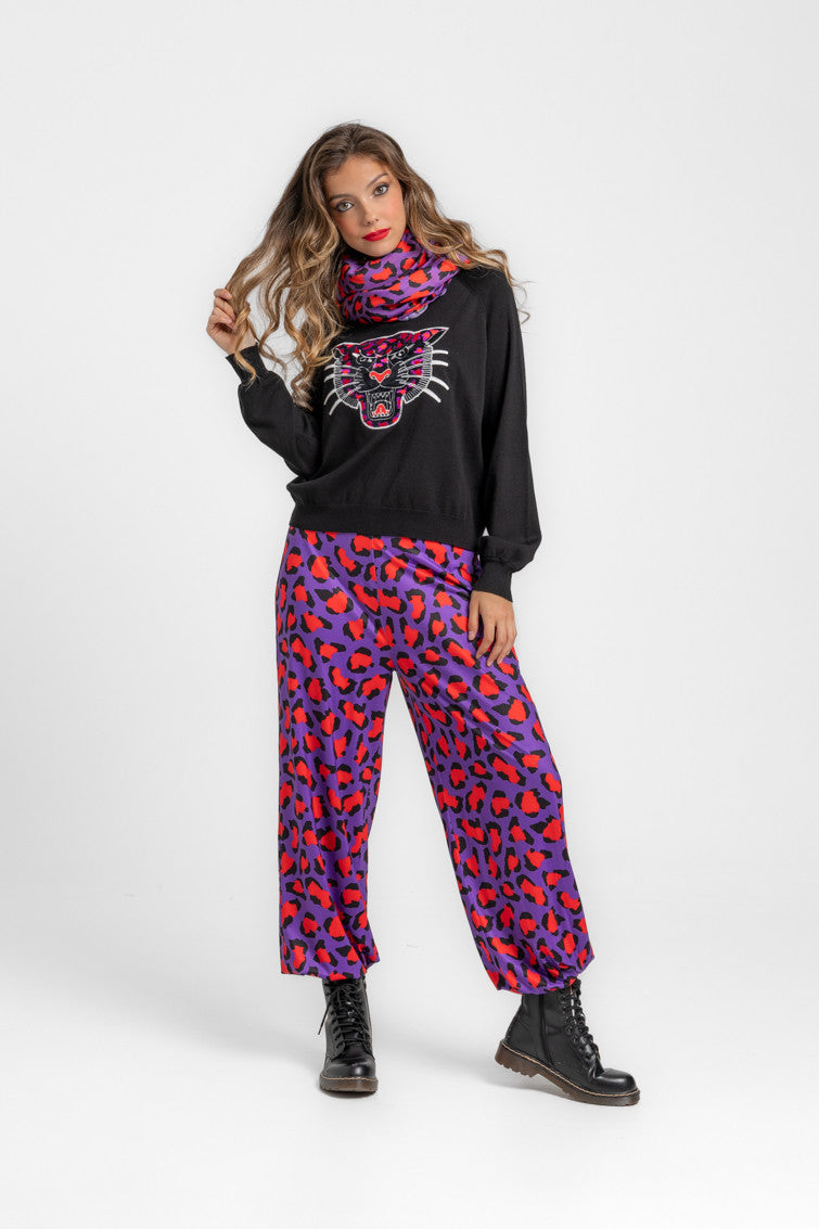 SUÉTER OVERSIZE ANIMAL INSTINCT LOLINA