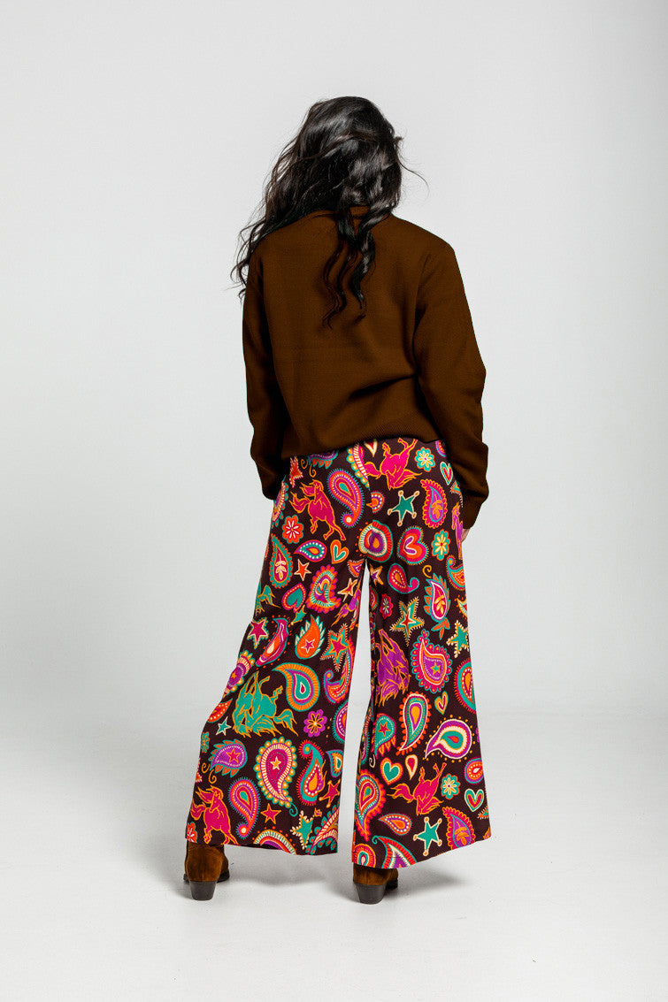 SUÉTER OVERSIZE ESTAMPADO ESPIGA LOLINA