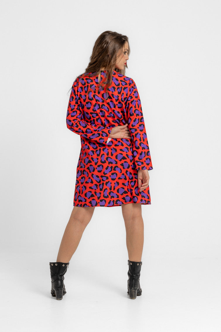 VESTIDO CORTE A ANIMAL INSTINCT LOLINA
