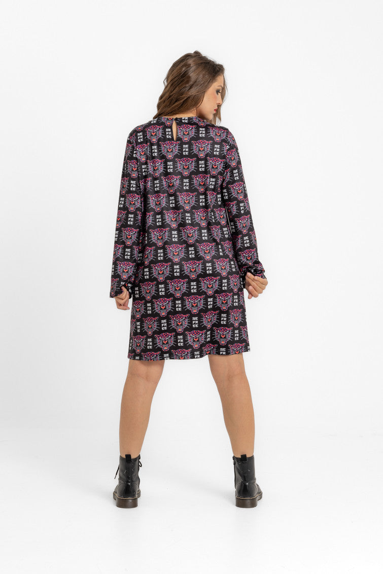 VESTIDO CORTE A YOU´RE GONNA HEAR ME ROAR LOLINA