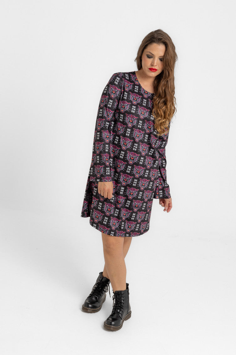 VESTIDO CORTE A YOU´RE GONNA HEAR ME ROAR LOLINA
