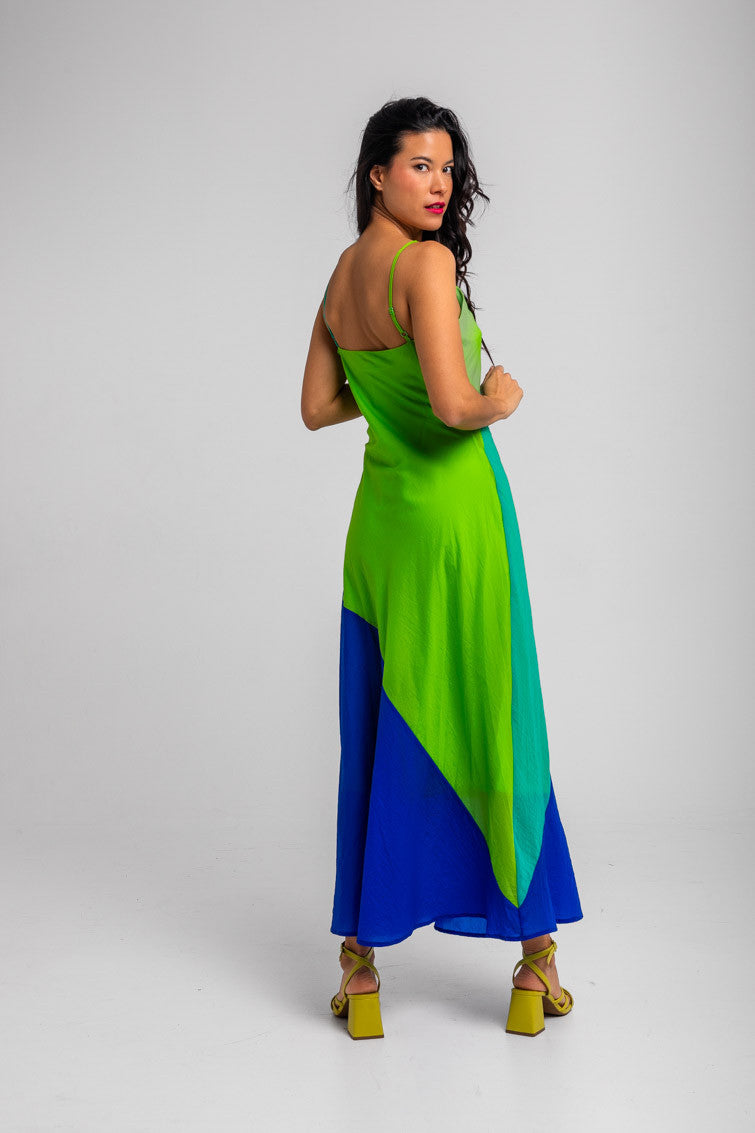 VESTIDO LARGO VUELO OUT MOF CANNON LOLINA