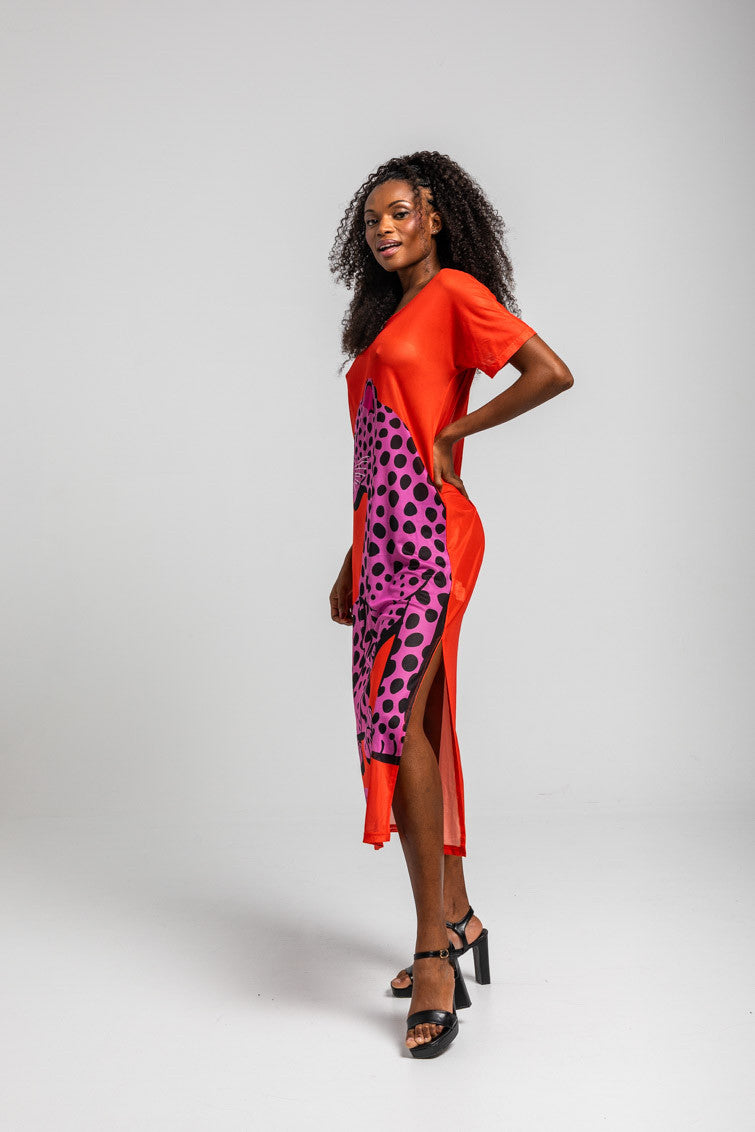 VESTIDO TUL PINK PANTHER LOLINA