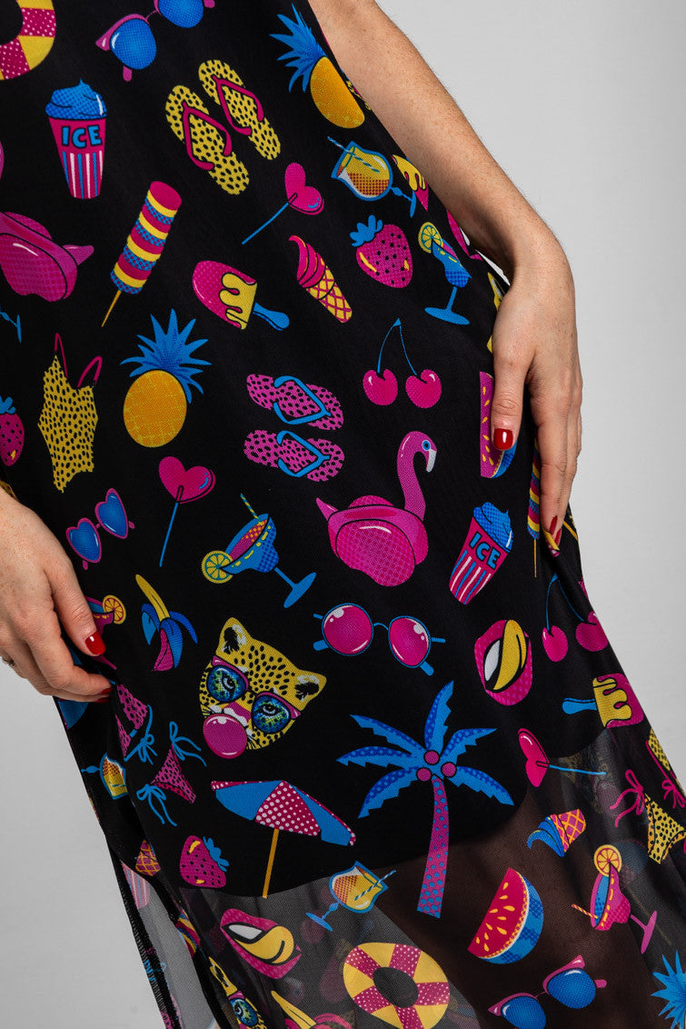 VESTIDO TUL SUMMER TIME LOLINA